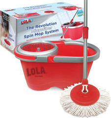 Revolution Microfiber Spin Mop System with 360° Action for All Hard Floors