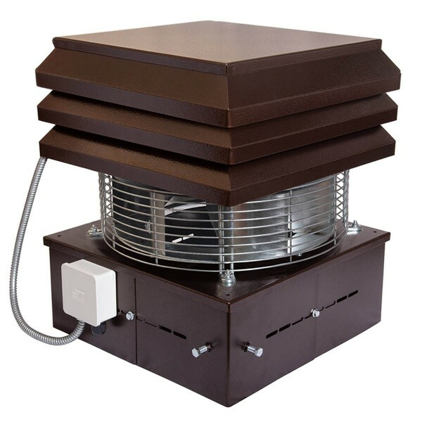 Chimney Fan For Fireplace Barbecue Exhaust Fan Flue Fan 110 Volts Pro-model gallery
