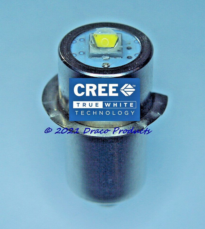 3W - Cree LED Upgrade Bulb boost dc/dc for MAGLITE® 2-Cell Maglight, 1-9V gallery