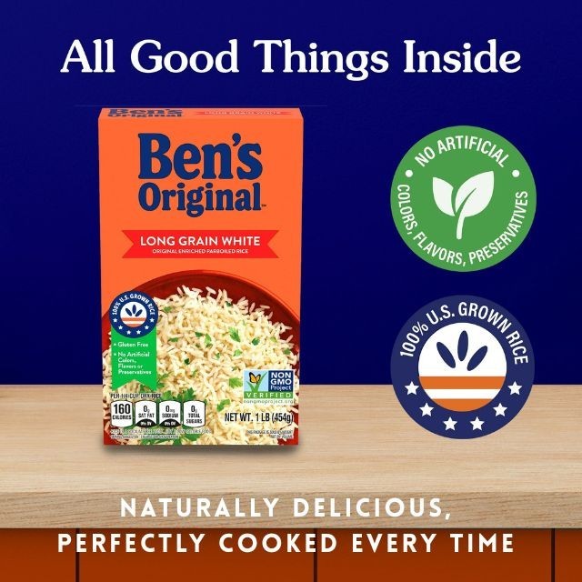 Ben’s Original Long Grain Converted Rice, 2 lb Box gallery