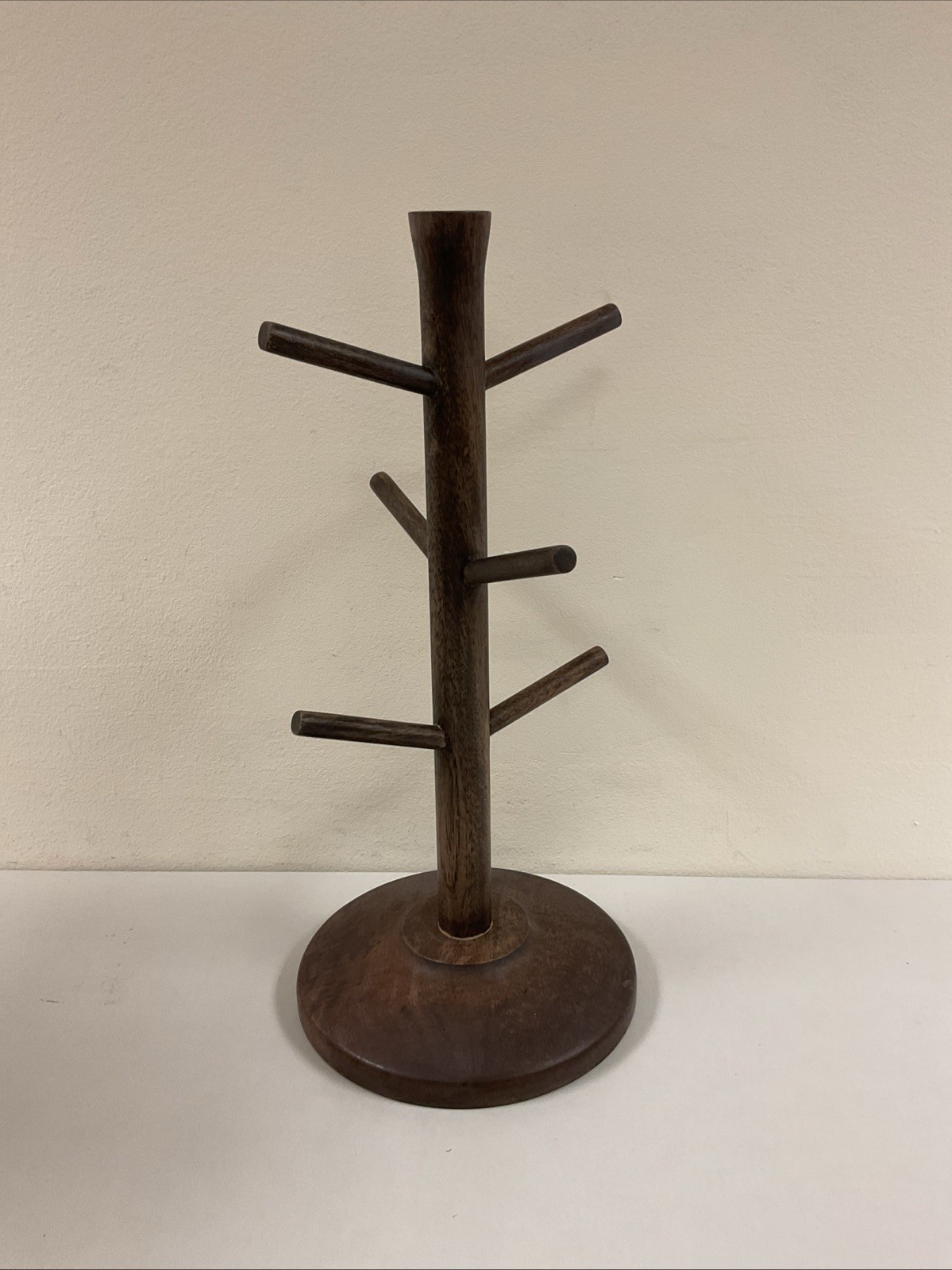 Wooden Mug Tree - Hearth & Hand™ with Magnolia Pickled Black, G128 gallery