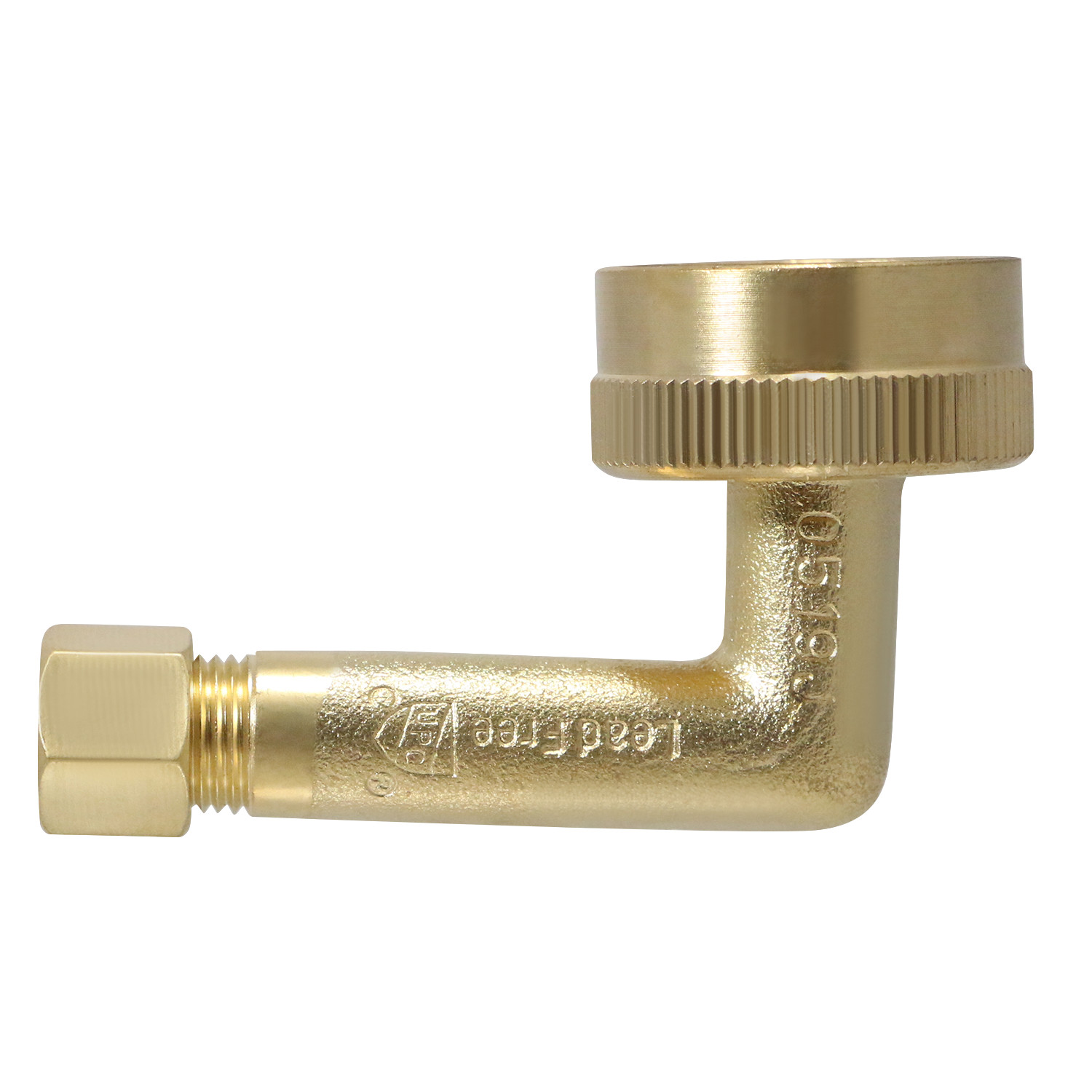 XFITTING Dishwasher Elbow, OD Compression, Push to Connect, 1/4", 3/8", Brass gallery