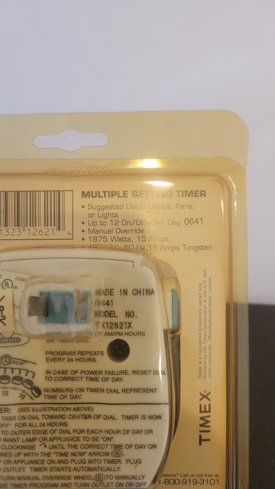 Timex Multiple Setting Timer NIP Lamps, Fans Or Lights Common Use gallery