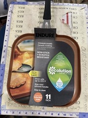 Ecolution Endure 11 Inch Nonstick Griddle | Induction Base | Oven Safe, Copper