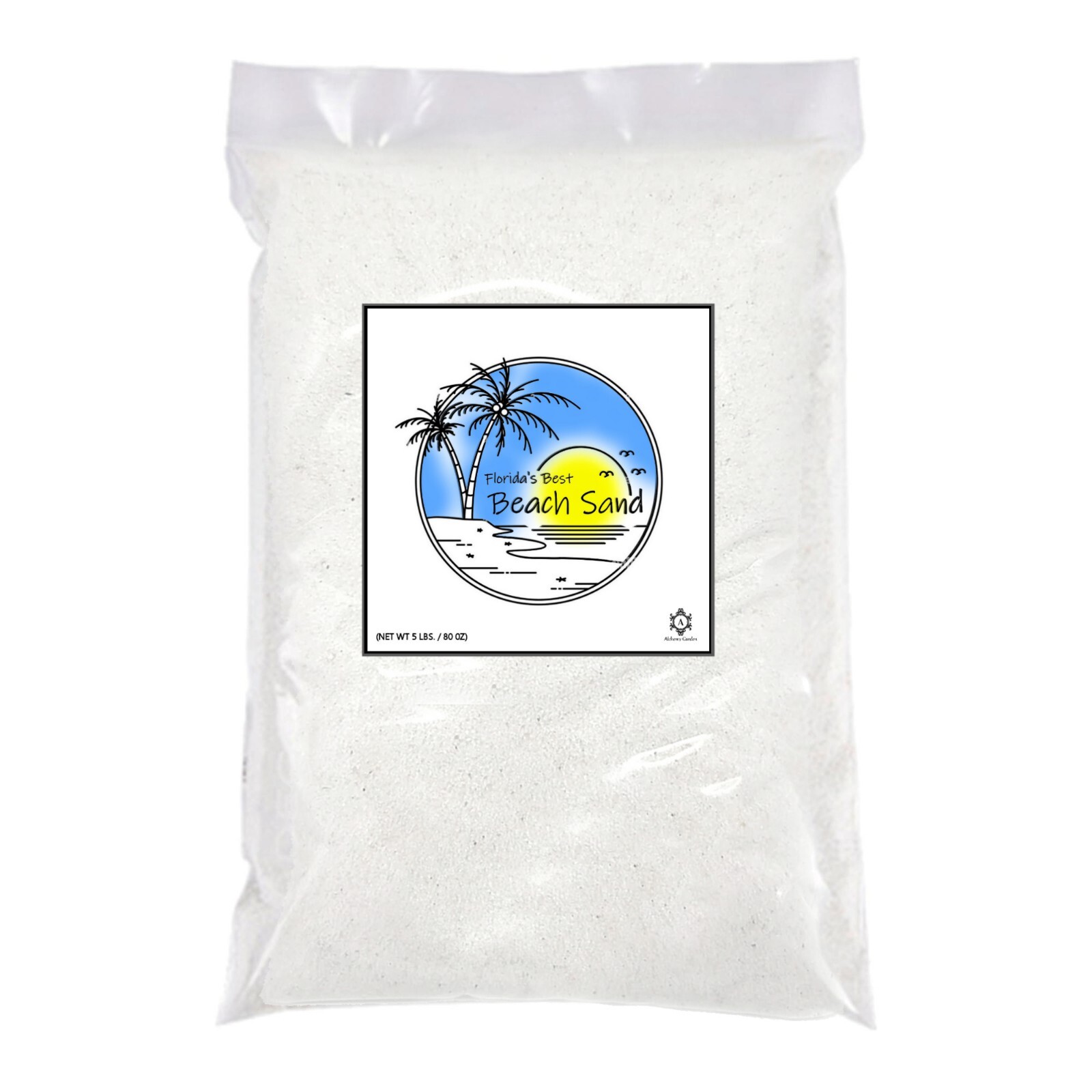 20 lbs. Natural White Beach Sand, Play sand, Sandbox Sand, Crafts and more. gallery
