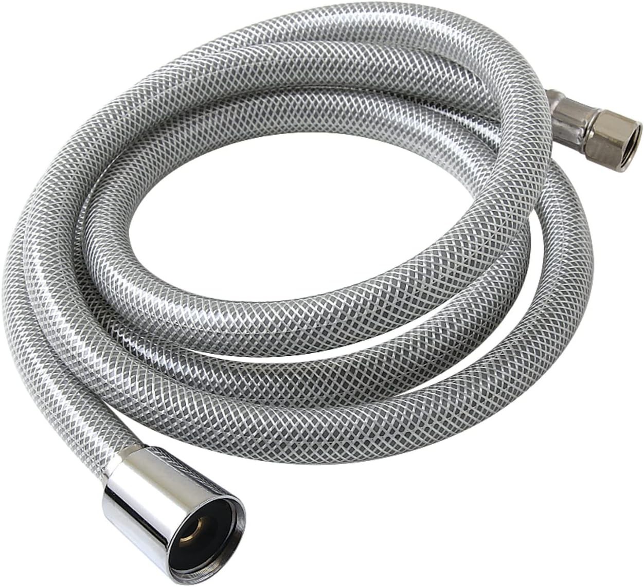 60 Inch Kitchen Spray Hose Durable PVC Chrome Finish Faucet Sprayer Connection gallery
