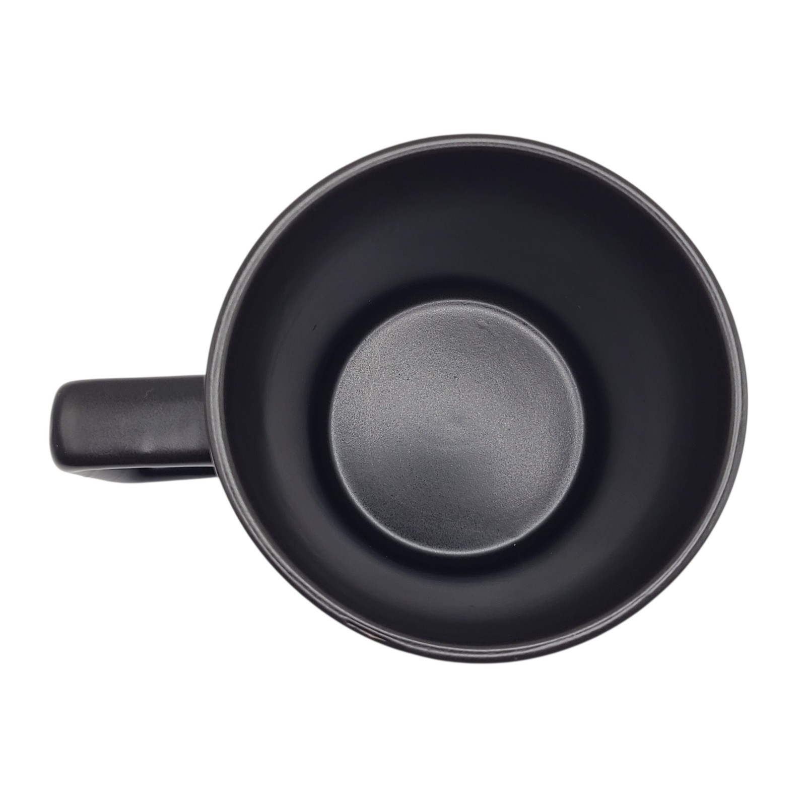 Stone + Lain Celina (Modern Coupe) Matte Black Stoneware Mug gallery