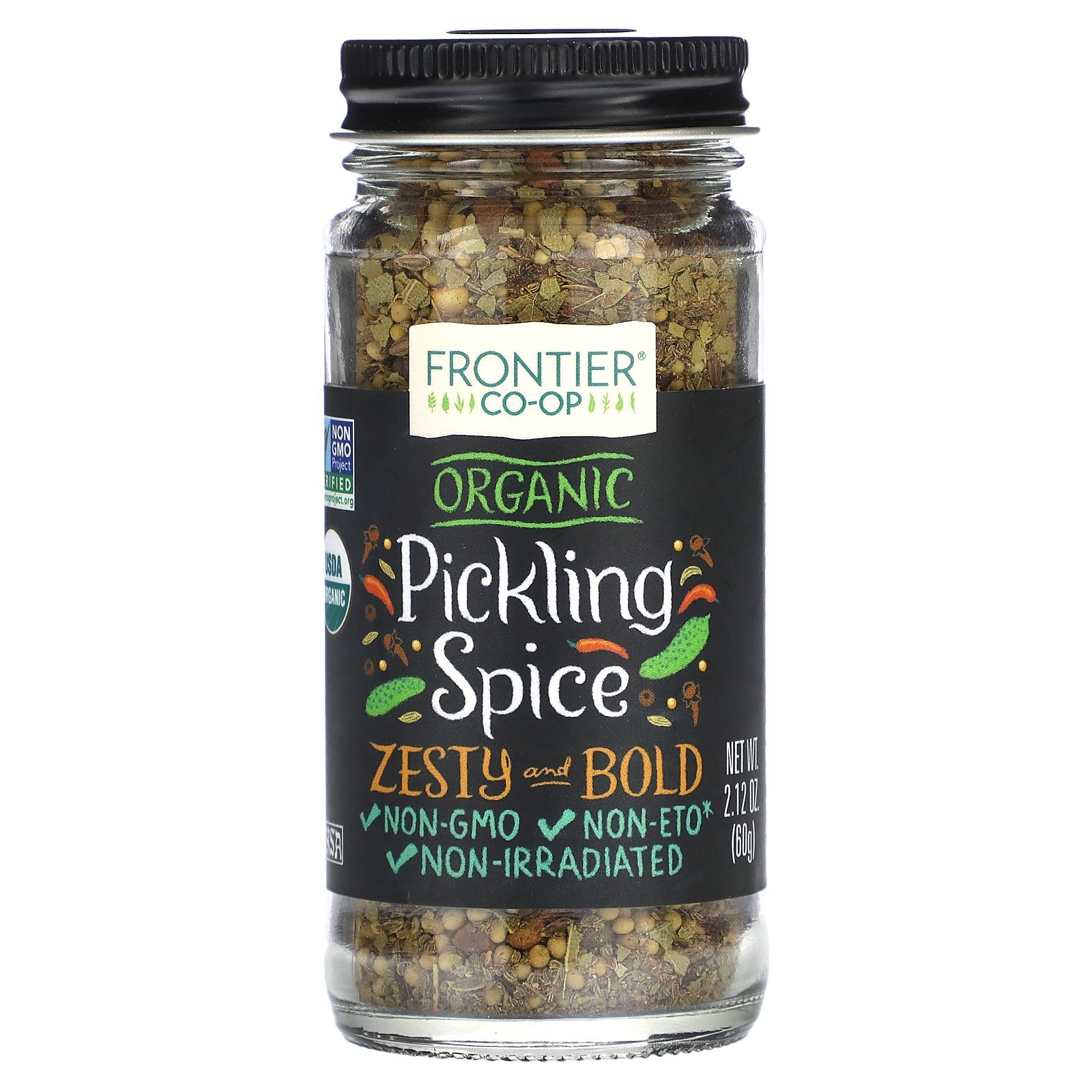 Organic Pickling Spice, 2.12 oz (60 g) gallery