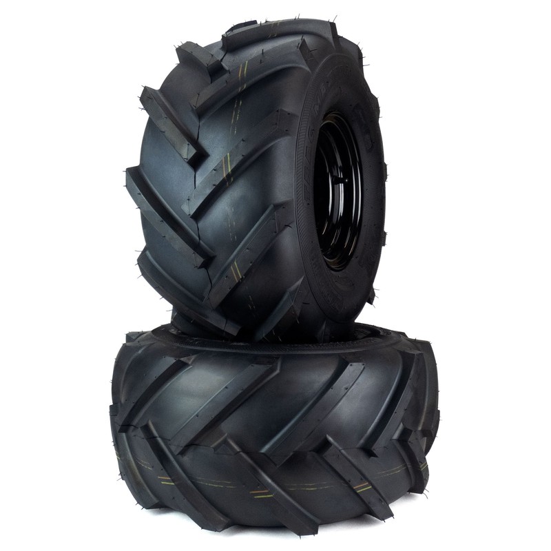 (2) Aggressive Tire Assemblies 20x10.00-8 Fits Cub Cadet ZT1 50" 54" 634Z05430 gallery