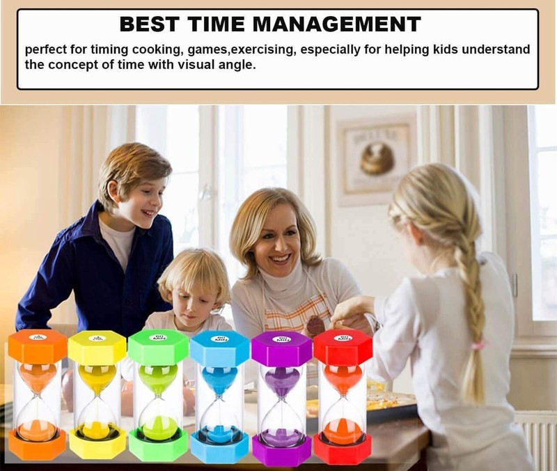 20 Second Sand Timer Hourglass, SuLiao Unbreakable Blue Sand Watch 20 Sec, Sm... gallery