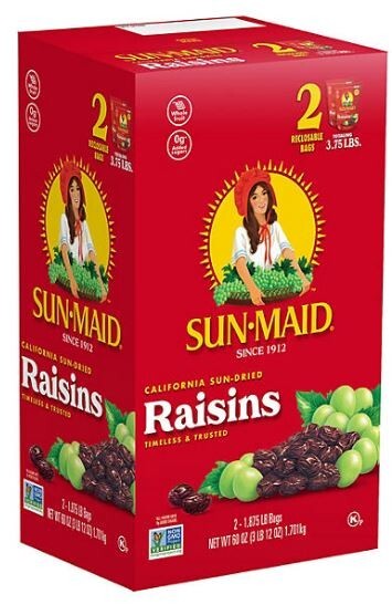 Sun-Maid Raisins 30 Oz -6pk gallery