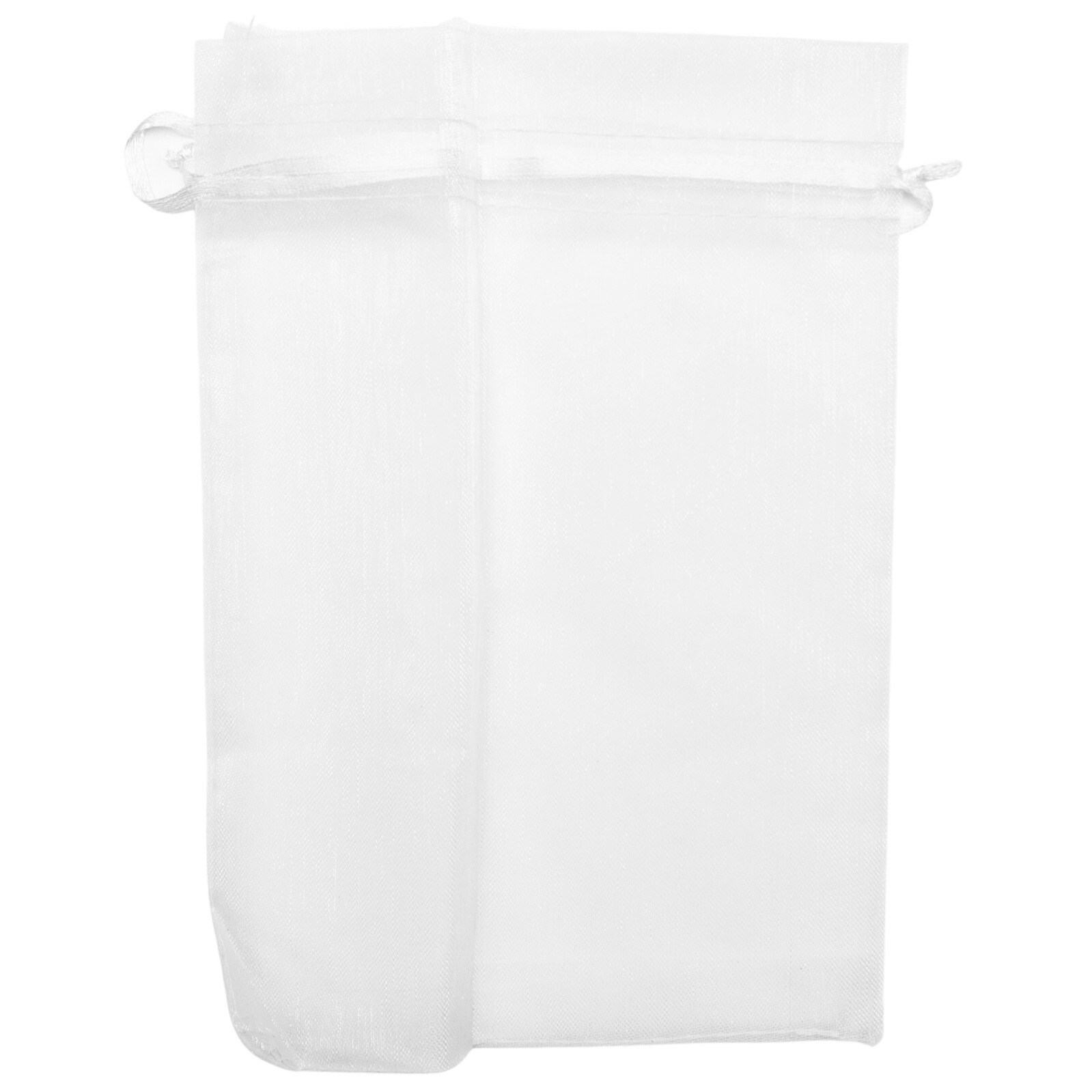 White Drawstring Organza Gift Bags Wedding Party Favor Jewelry Pouches 20/50/100 gallery