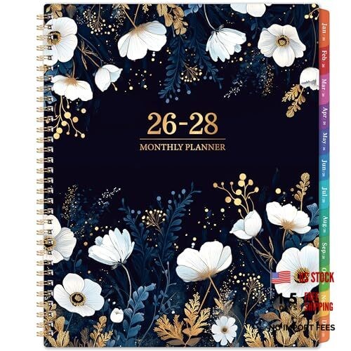 Calendar - January 2026 - December 2028 - 3 9" x 11" 2026-2028 Monthly Planner gallery