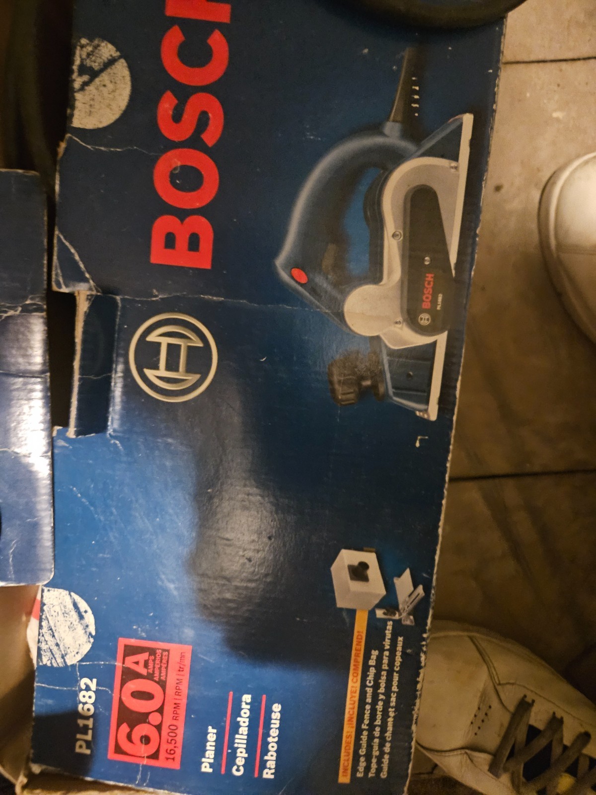 Bosch PL1682 6 Amp 3-1/4 In. Electric Planer gallery