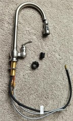 Kohler 99260-VS Artifacts Pull-Down Kitchen Faucet in Vibrant Stainless Steel