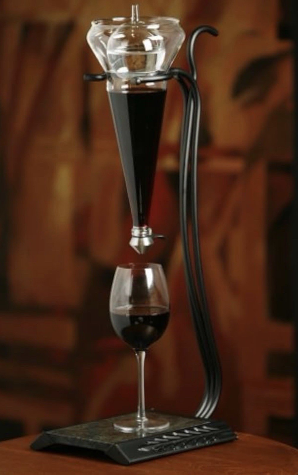 Rojaus Grapevine Wine Decanter Brand New gallery
