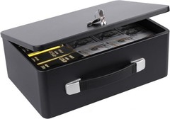 Fire Resistant Document Box with Key Lock Fireproof Safe Storge Security Chest