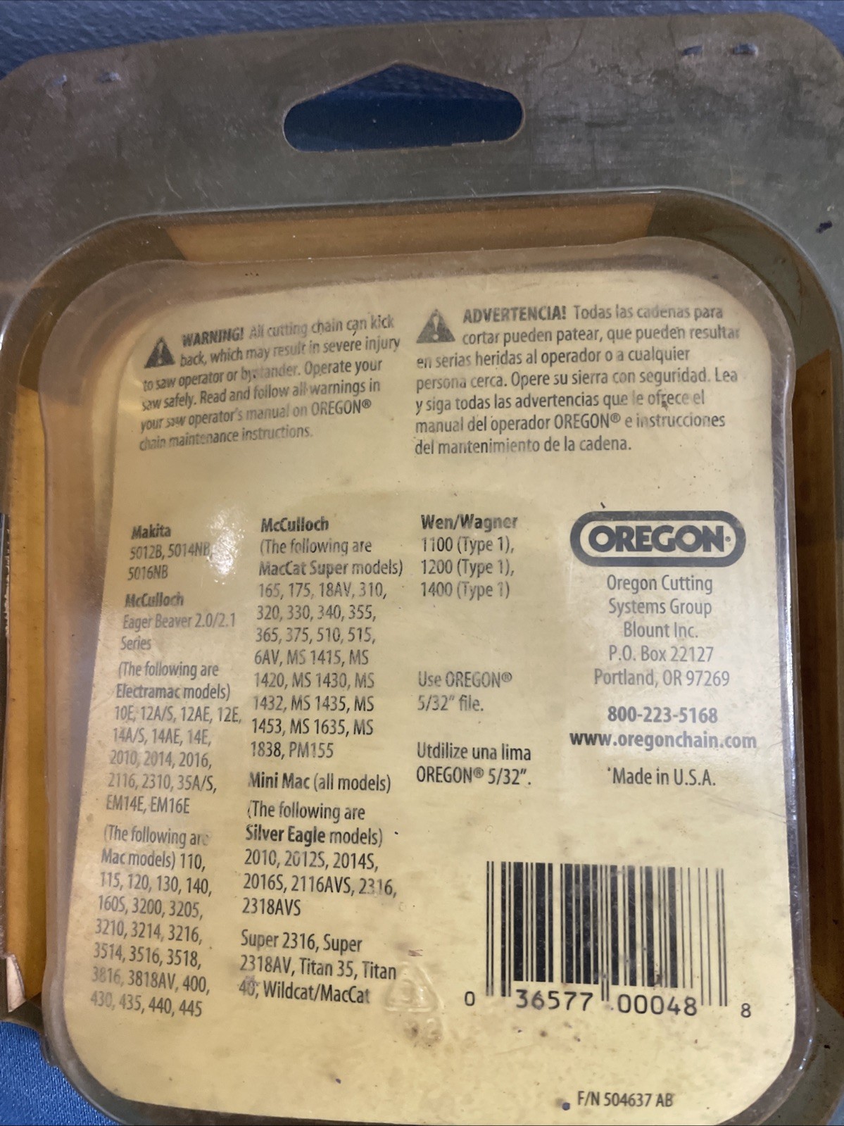 Oregon S54 16 In. Chainsaw Chain gallery