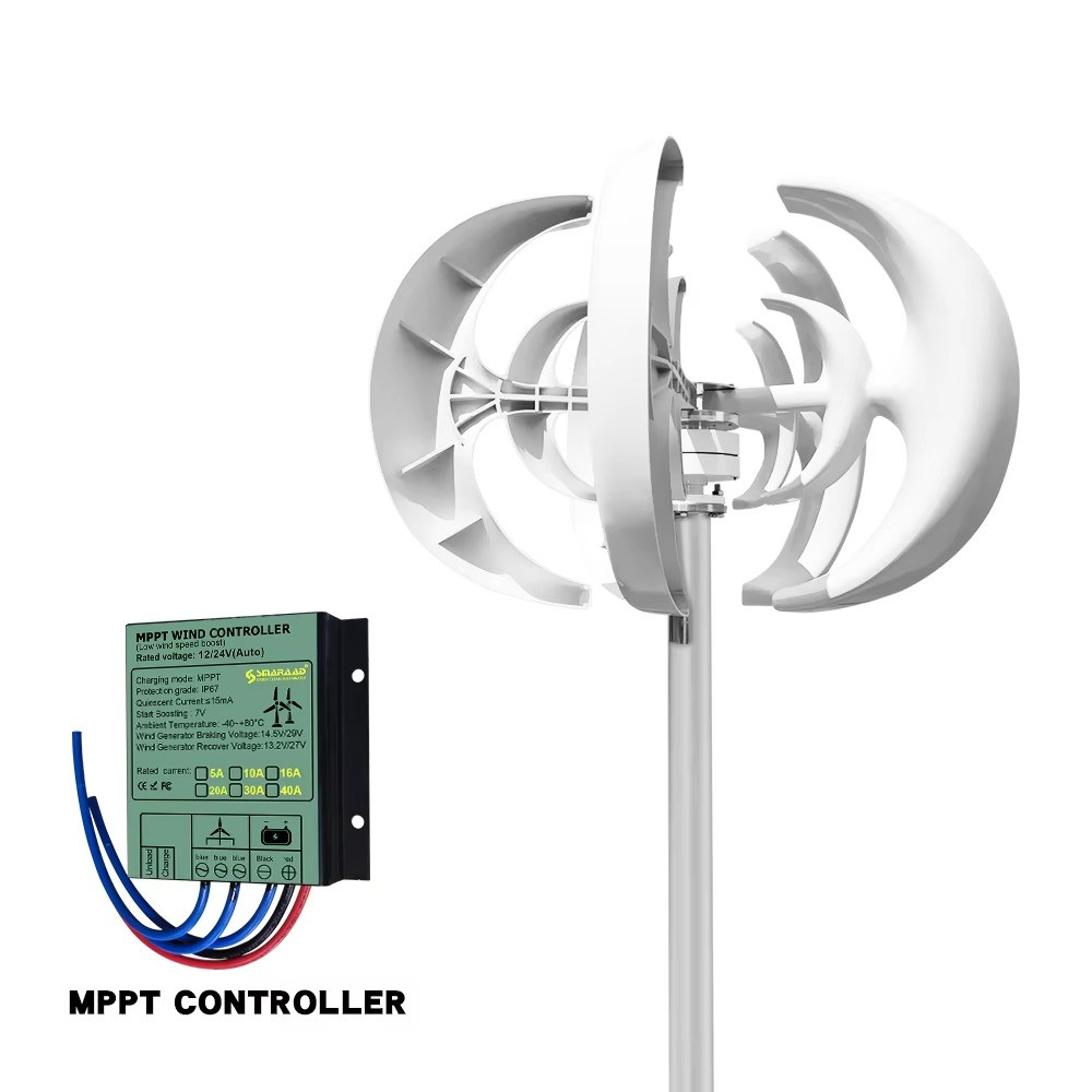 5000W Vertical Wind Turbine Small Windmill Free Energy 12V 24V 48V 220V Farm gallery
