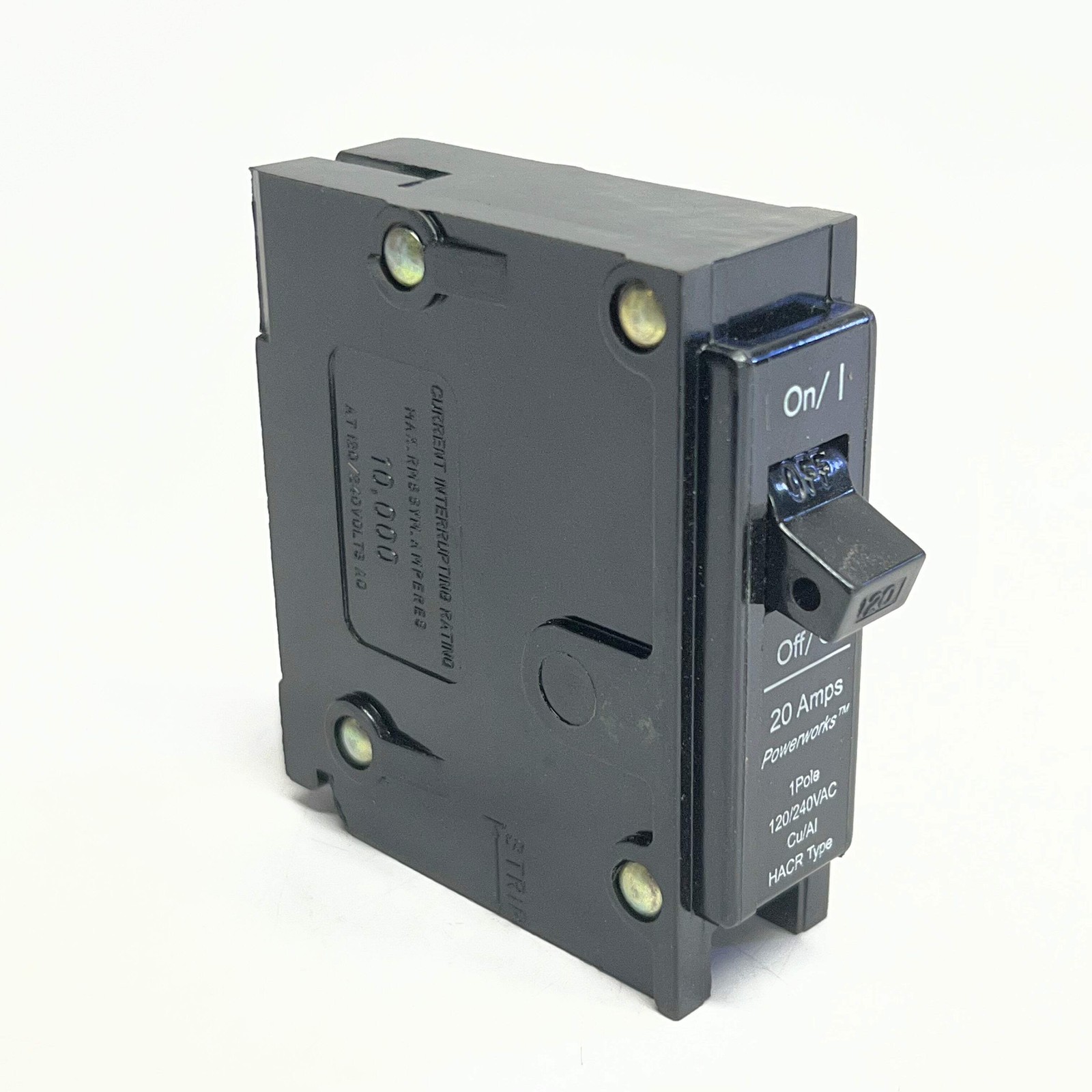 POWERWORKS (2 PACK) Circuit Breaker Type Tb/ 1-pole/ 20 Amp 120/240 Vac 10.000 A gallery