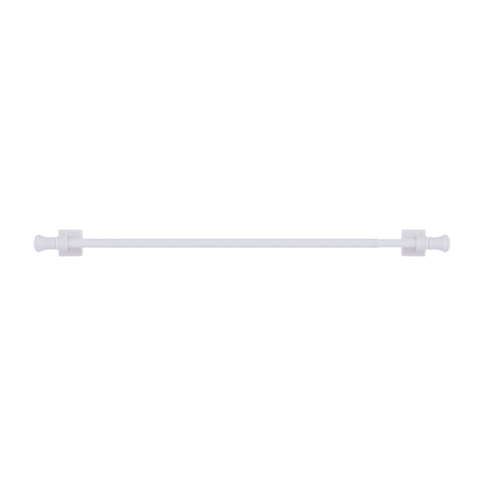 Mainstays 16-28 in. Cameron Adjustable Steel/Plastic Magnetic Drapery Rod gallery