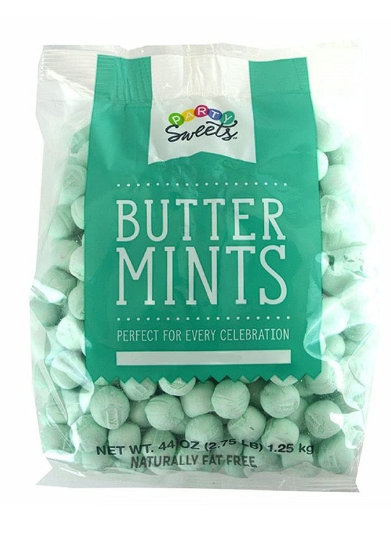 Mint Green Buttermints, 2.75 Pound, Appx. 350 pieces from gallery