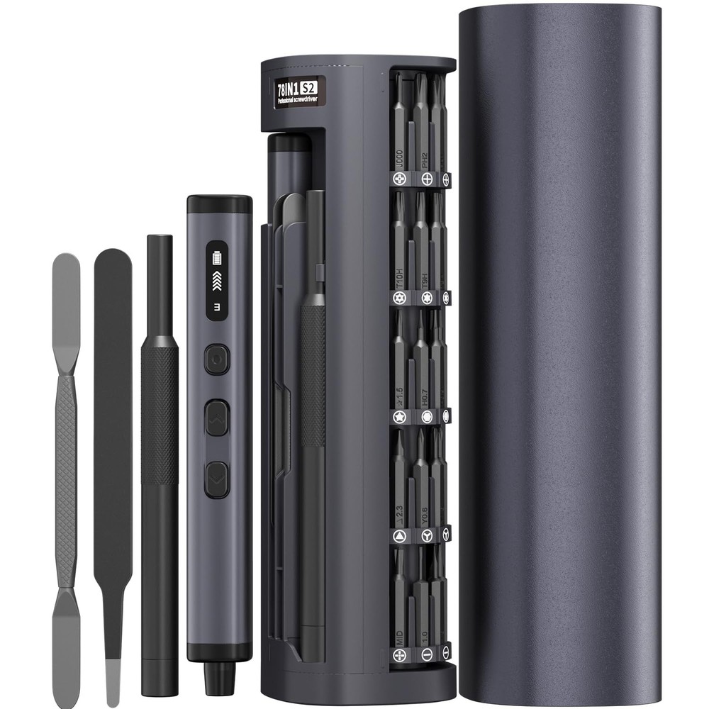 Screwdriver Set, 78 in 1 Power Precision Screwdriver Set, 5 Torque Modes with...