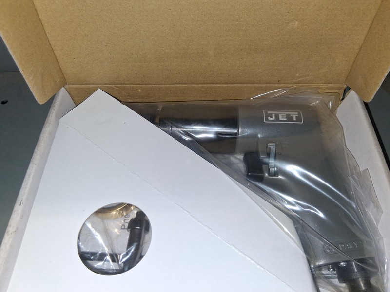JET 1/2 Reversible Pneumatic Drill (Model JAT-601). Made In The USA gallery