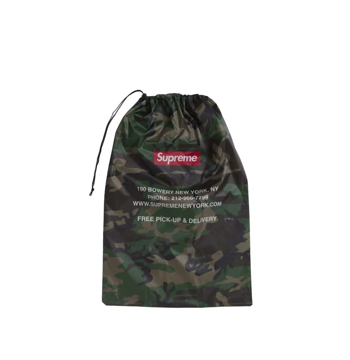 Supreme Drawstring Laundry Bag Camo FW25 Brand New 100% Authentic gallery