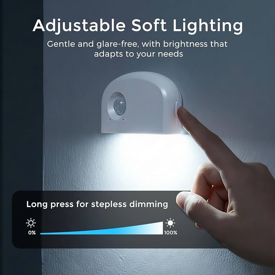 3Pack Rechargeable Motion Sensor Stair Lights In/outdoors Automatic Wireless gallery