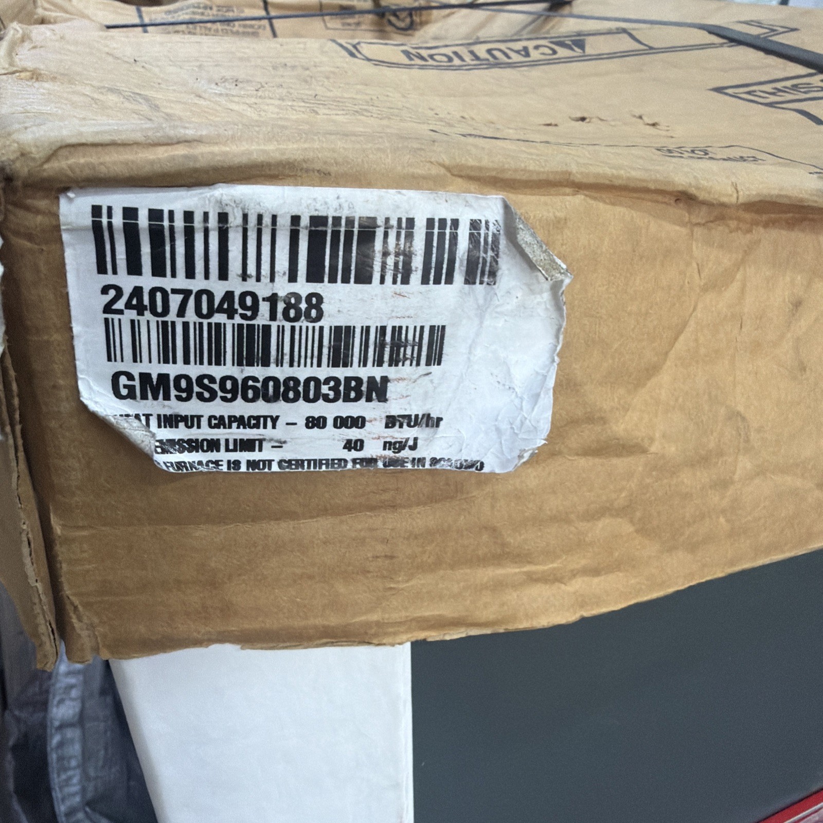 Goodman 80K BTU 96% Single Stage LP / Gas Furnace GM9S960803BN - 17.5" - Upflow- gallery