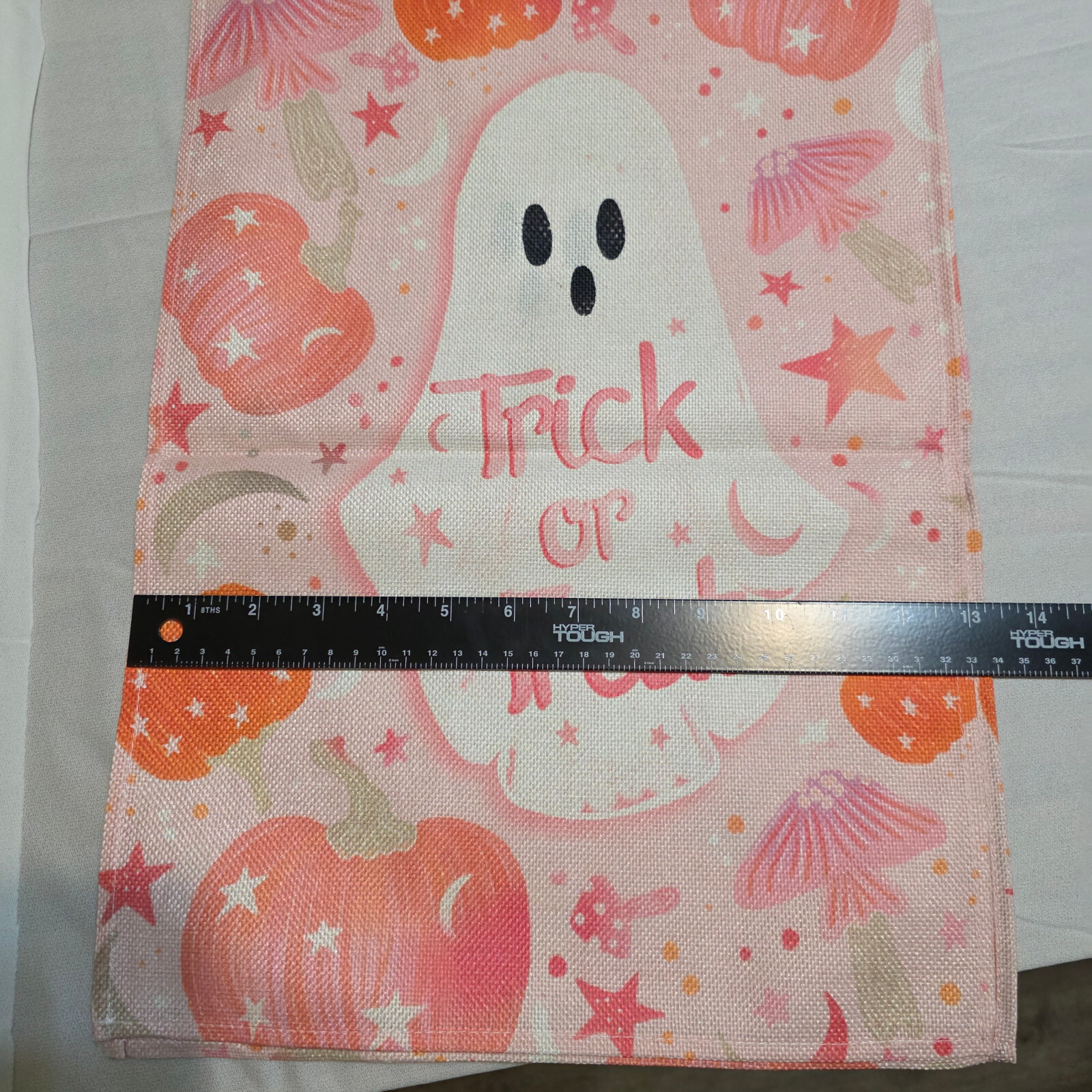 Pink Halloween Table Runner 13 Inches Wide by 6 Feet Long gallery