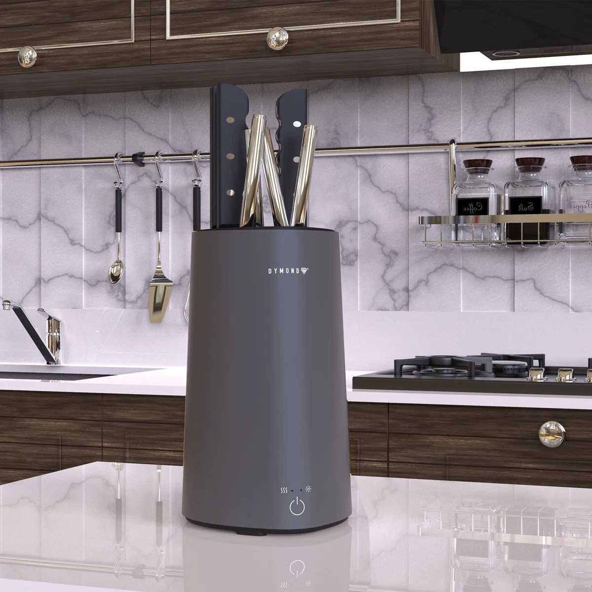 Universal Knife Block Holder without Knives Kitchen Countertop Utensil Holder gallery