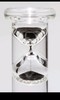 2 Minute Floating Glass Sand Timer (10" Tall - (Approximately 2 Min) gallery