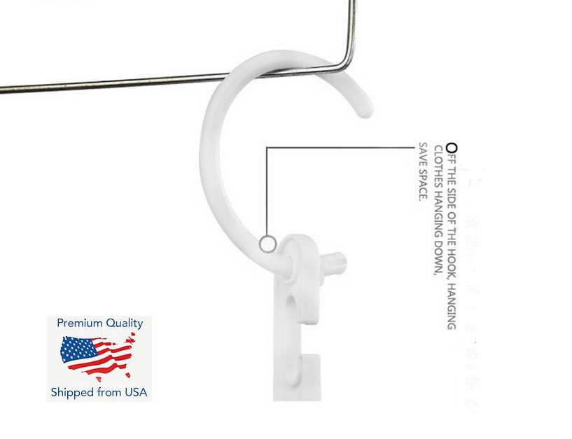 1pc 3D Space Saving Hanger Magic Clothes Hanger with Hook Closet Organizer gallery