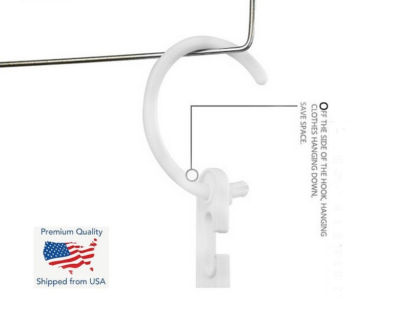 1pc 3D Space Saving Hanger Magic Clothes Hanger with Hook Closet Organizer gallery