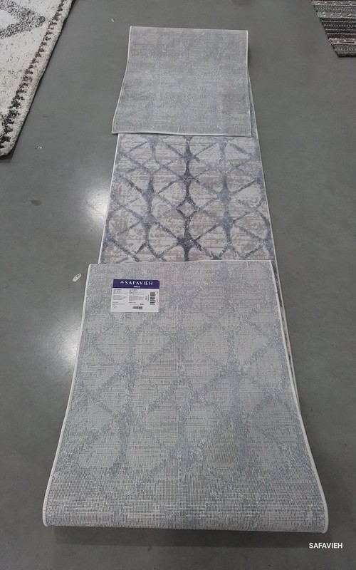 GREY / BLUE 2'-2" x 14'-0" Back Stain Rug, Reduced Price 1172797340 ALA792F-214 gallery