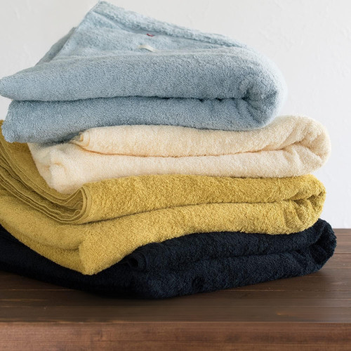 Imabari Towelket Blanket - Fluffy 100% Cotton - 6 Colors Made in Japan gallery