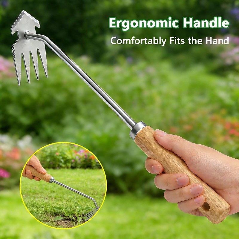 Weed Puller Tool, Weed Pulling Tool, Weeding Tools, Garden Tools, 2 Pack gallery