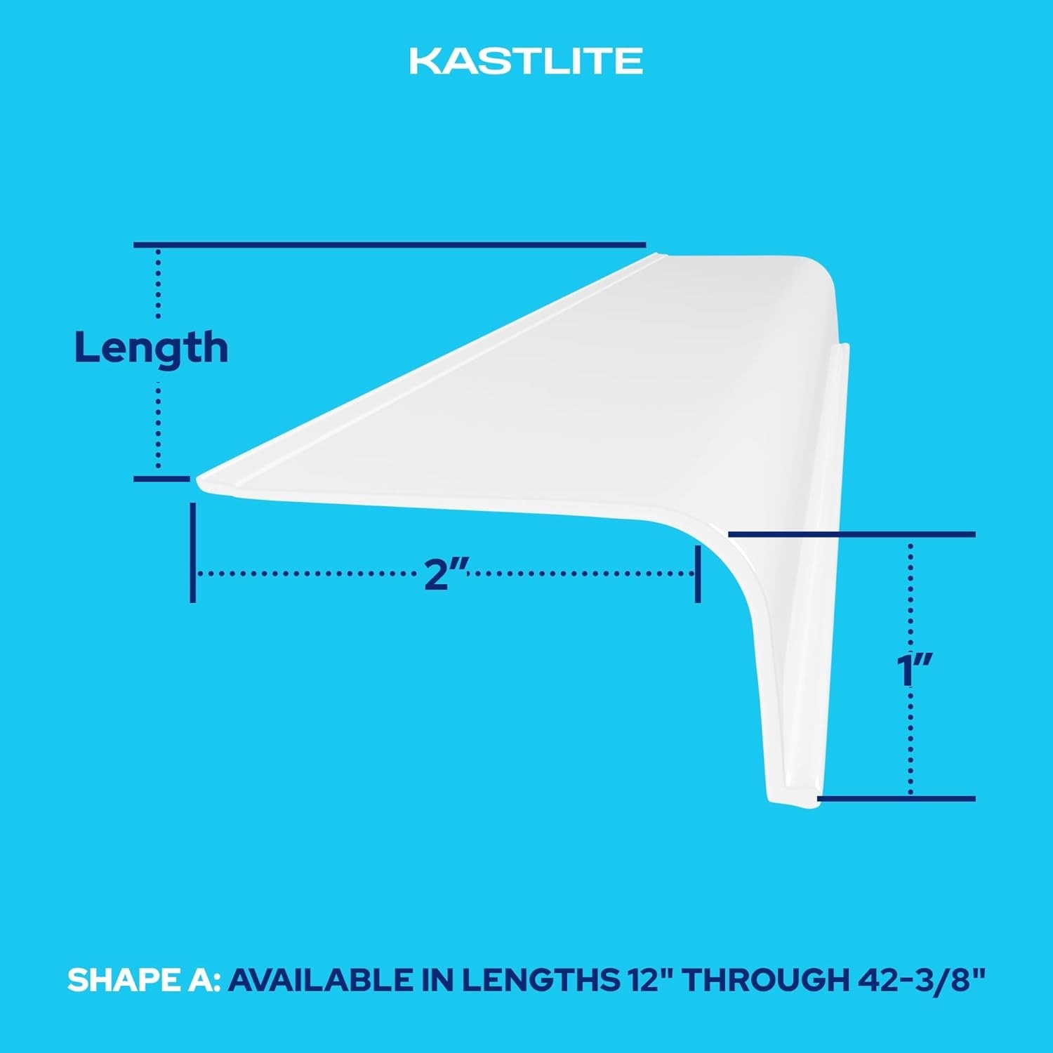 KastLite Light Cover Replacement Undercabinet Lens Diffuser | 17-7/8"L gallery