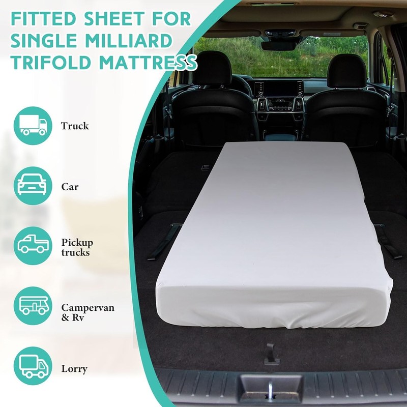 Versatile Twin-Sized Mattress Topper Cover - Suitable for Gel and Latex Beds gallery