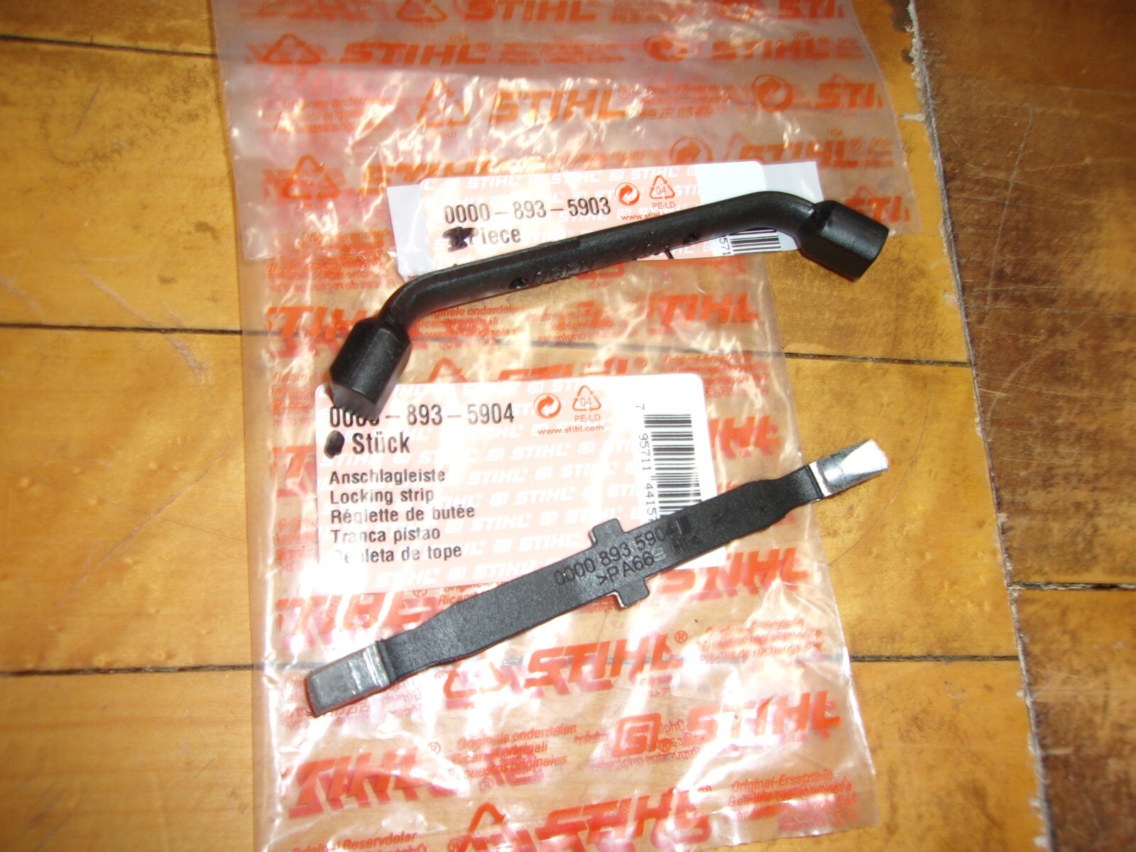 Stihl OEM Piston Stop (2) Locking Strip Chainsaw Trimmer 10mm 12mm #GL-L2A1 gallery