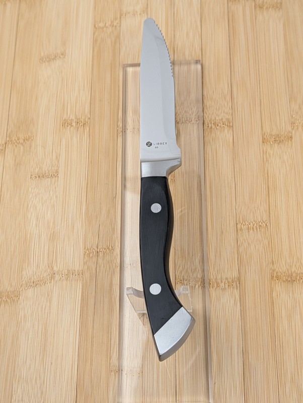 2pc LIBBY Steakhouse STEAK Knives, RESTAURANT QUALITY Steak Knives, 201 2693, gallery