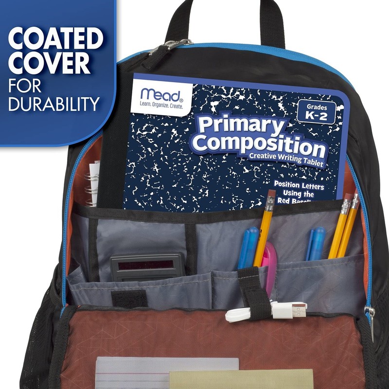 Primary Composition Book K-2 100 Sheets 7.5x9.75 Blue Marble Kids Writing gallery