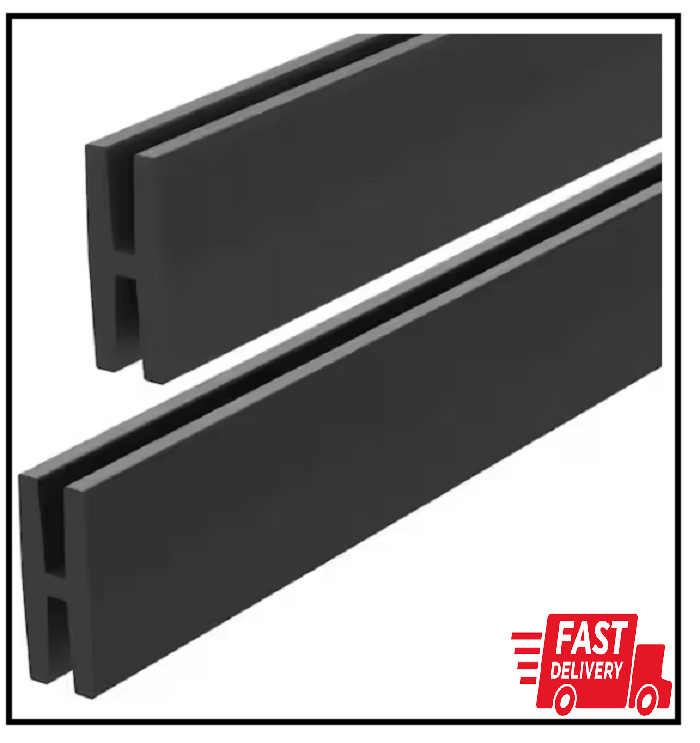 4 Ft. Black Vinyl Lattice Divider (2-Pack) gallery