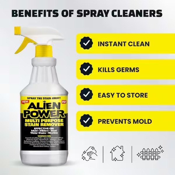 2 Pack Alien Power 24 oz. Super Concentrated Stain Remover & All-Purpose Cleaner gallery