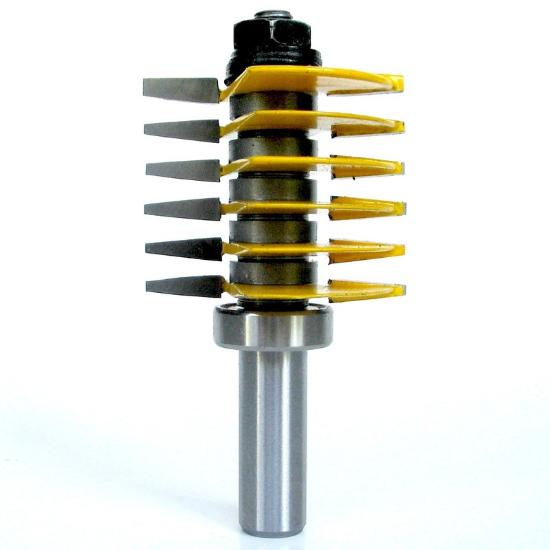 1 PC 1/2" Shank Adjustable Finger Joint Router Bit sct-888 gallery