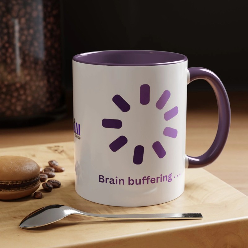Epilepsy Awareness Coffee Mug Brain Buffering Funny Neuro Humor Gift gallery