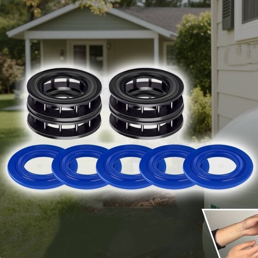 New Upgraded Blue Seals and Spacers Kits For Fleck 5600 Water Softeners 60125-15 gallery