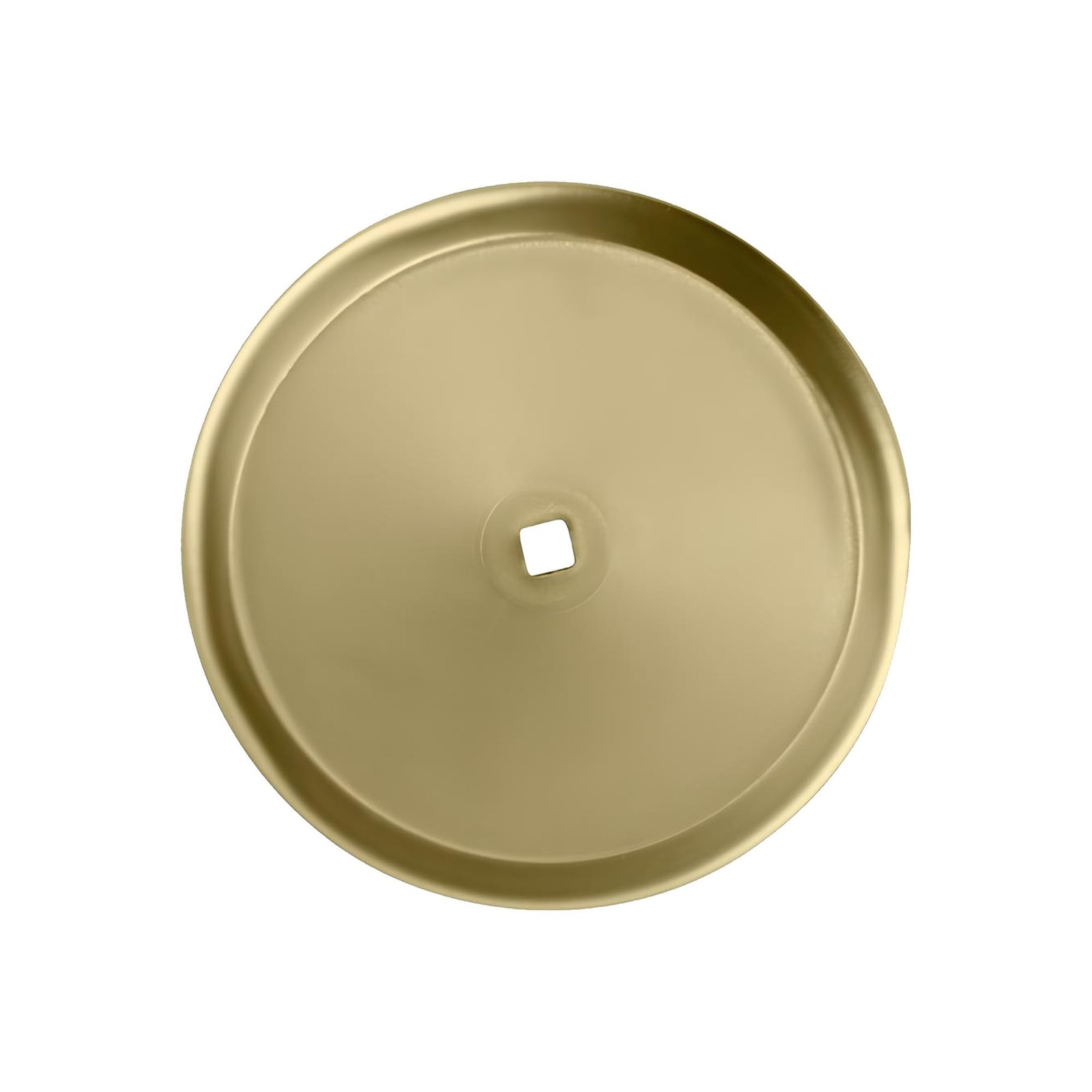 Closet Back Plate Metal Material, Polished Brass Finish, 2-3/4" Diameter for ... gallery